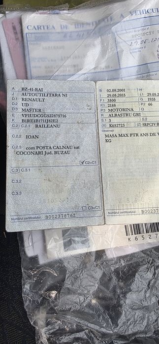 Camioneta Renult  Master