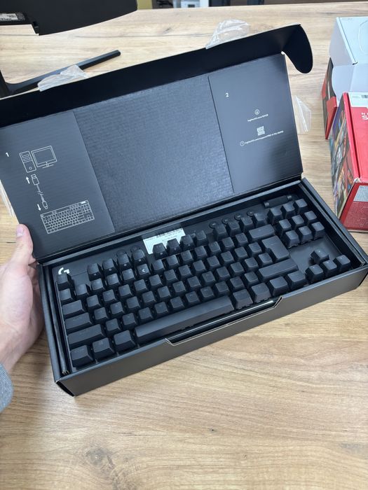 Клавиатура logitech Pro X TKL RAPID/Б.Момышулы 23 есть каспи 0-0-12