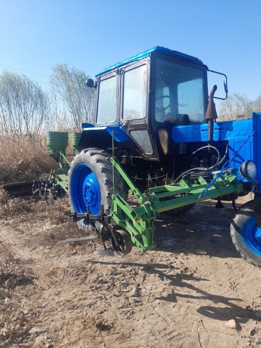 Belarus Mtz 80 kultivatsiya bilan