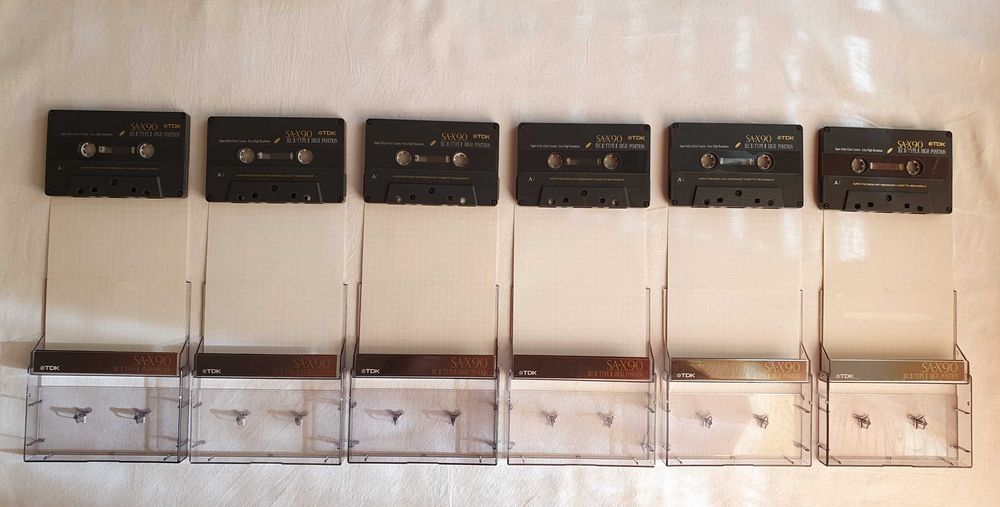 Аудио касети TDK SA-X100, TDK SA-X90