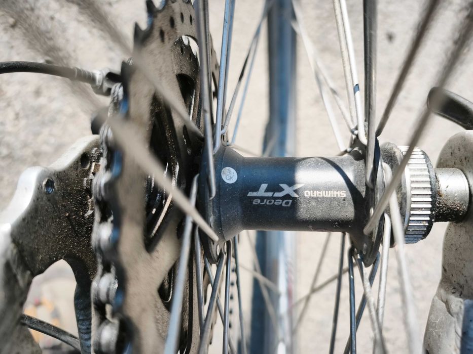 Bicicletă Touring, cadru aluminiu, 28"