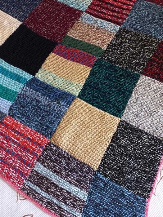 Ръчно плетени меки винтидж оделала