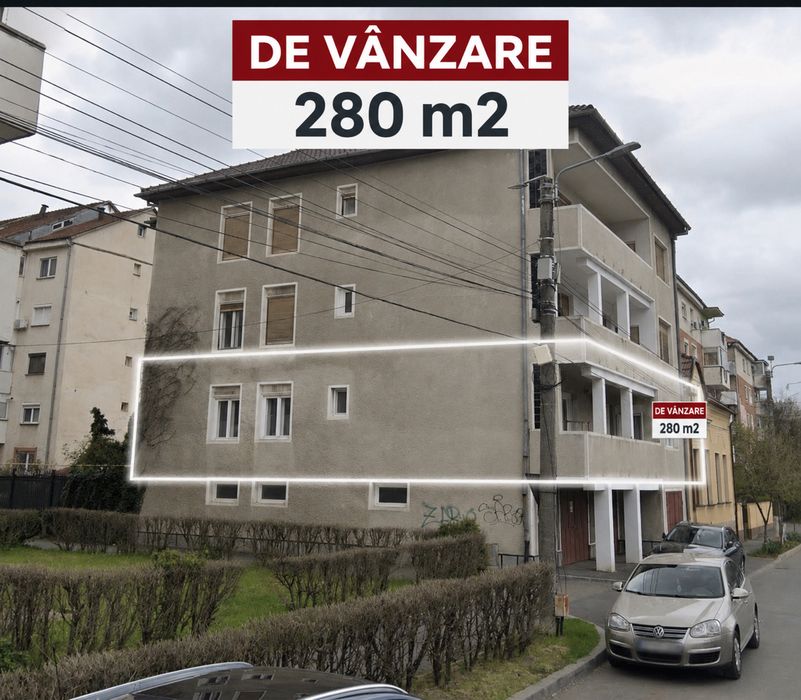 DE VANZARE- Apartament Central, intreg nivelul 1,Dr. Ioan Suciu nr. 21