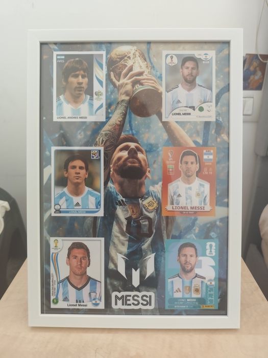 Messi 6 campionate inrammat A4