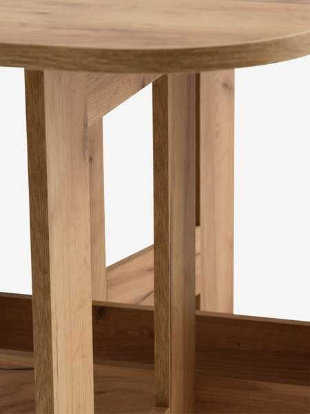 Нова сгъваема кухненска маса 80x100/163 цвят дъб