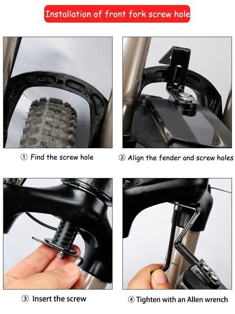 Set aripi bicicleta aripa telescopica pliabilă detașabilă noroi ploaie