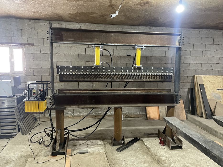 Гидравлический листогиб сегментный