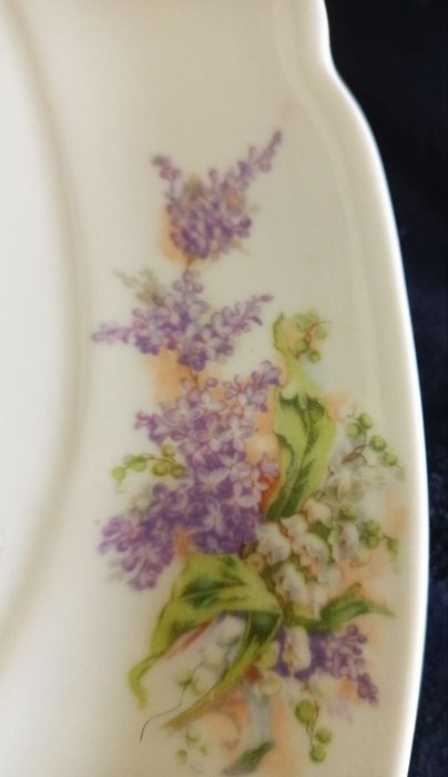 Антикварные блюда, фабрика Кузнецова