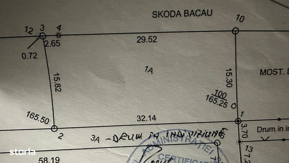 Teren de vanzare Gheraiesti langa (Reprezentanta Skoda)