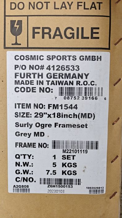 Cadru Mountain bike SURLY OGRE