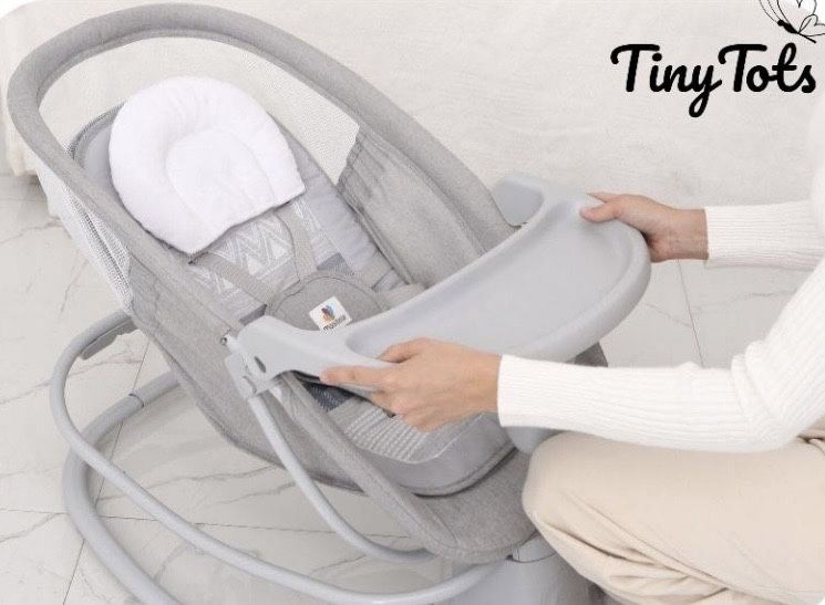 Автоматически шезлонг детский