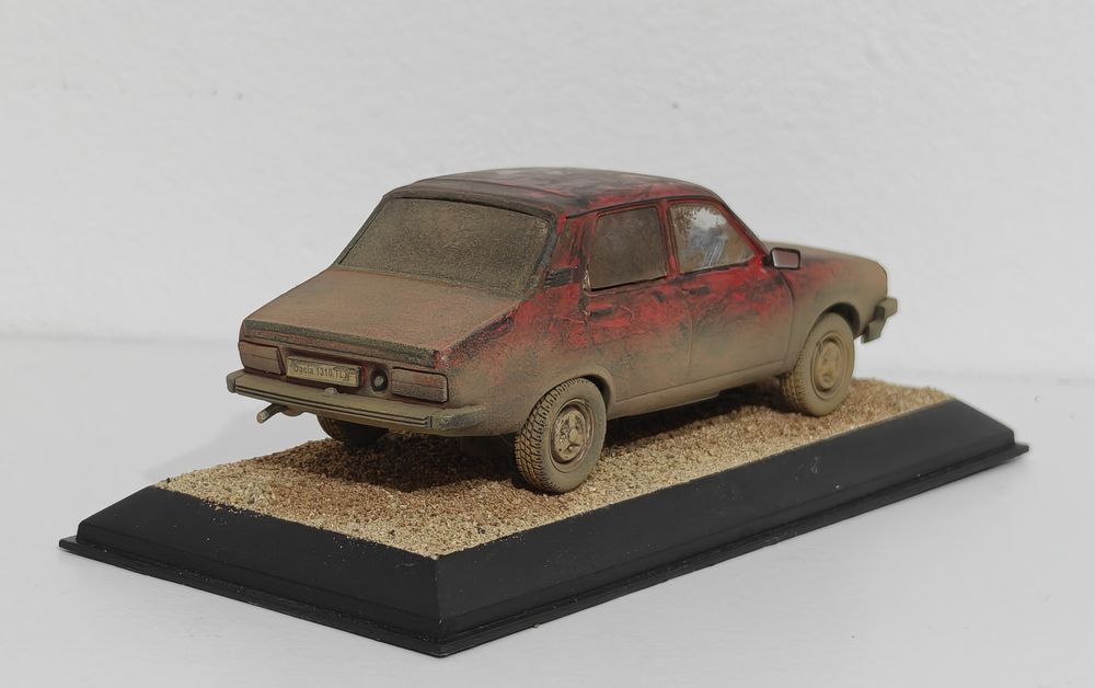 Dioramă Dacia 1310