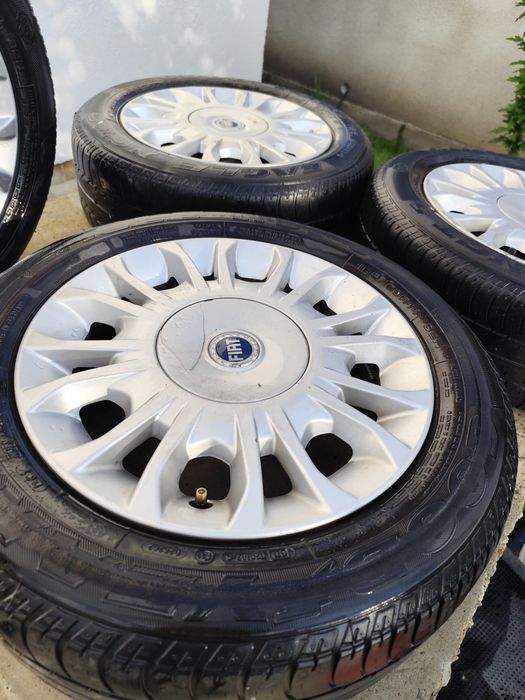 Set 4 roți complete Fiat R15 – de buget