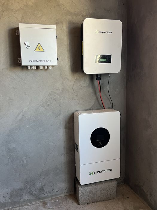 Установка солнечных батарей