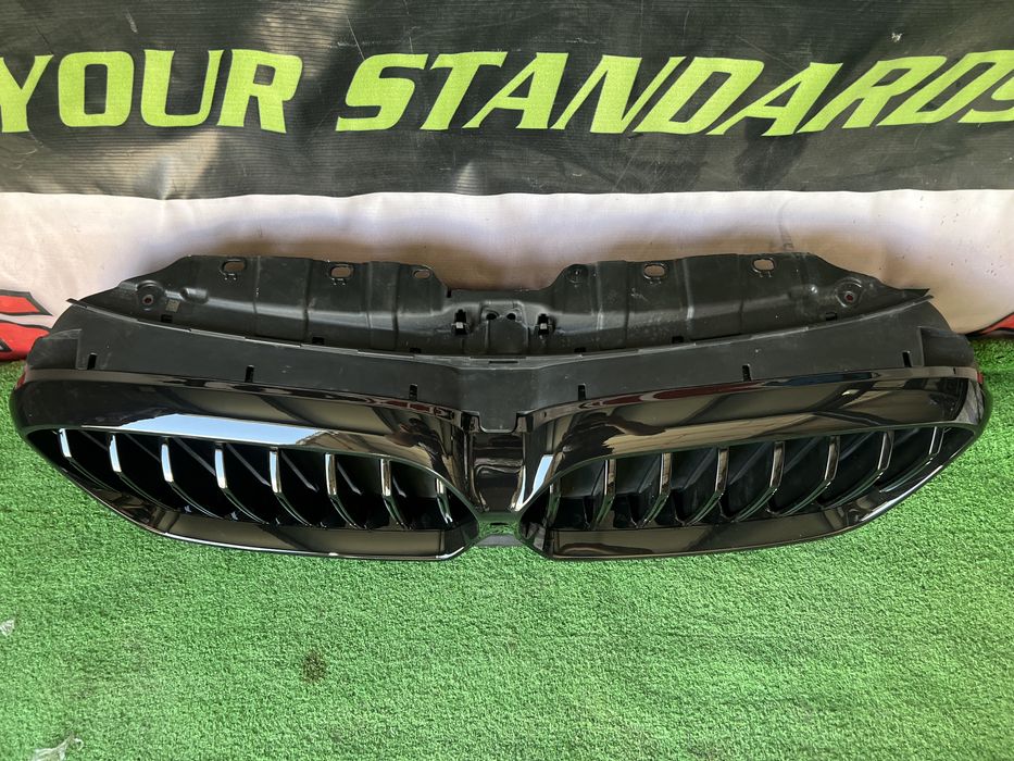 Bmw Seria 5 G30 G31 Facelift Grile Grila Activa completa Shadow Line