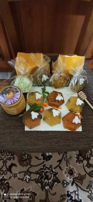 Глицеринов сапун с мед и билки