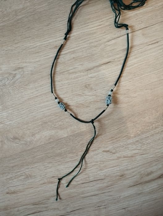 Плетёное ожерелье / чокер ручной работы