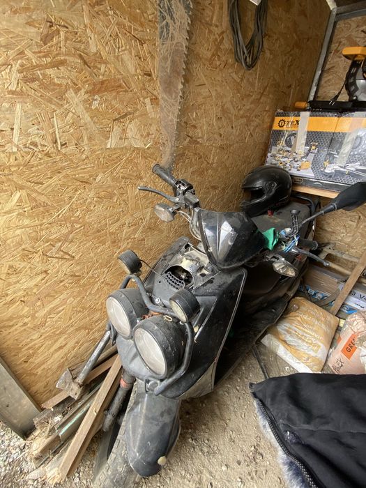 Мопед Бумер и шлем оригинал