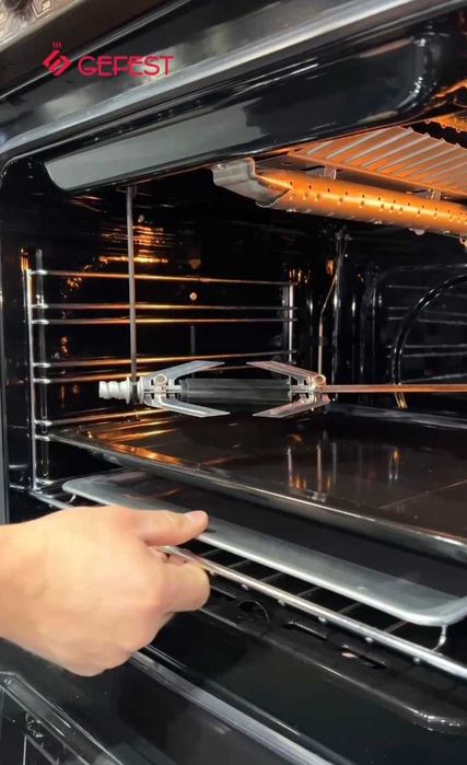 Gefest Современная газовая плита  Доставка и установка бесплатно