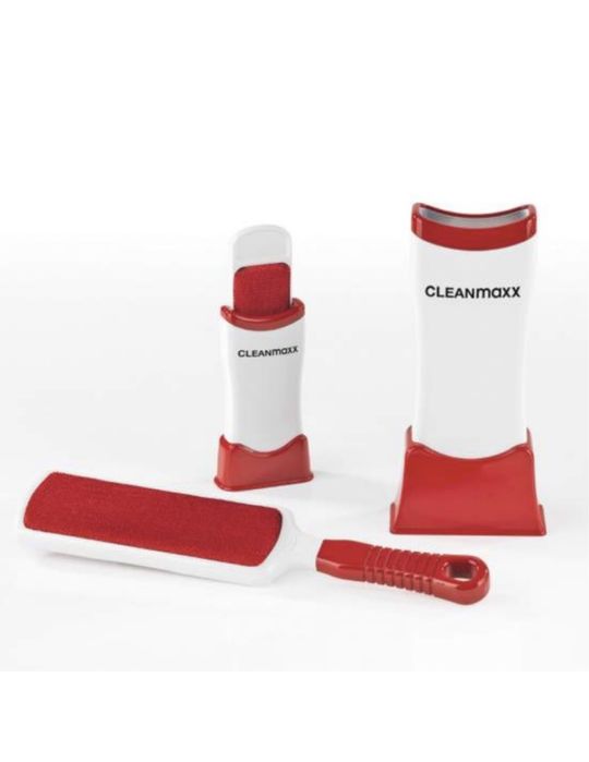 Четка за отстраняване на мъх CLEANmaxx, червена