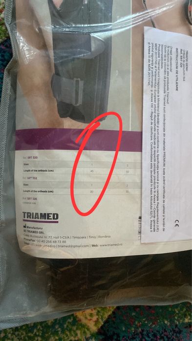 Orezǎ fixǎ pentru genunchi