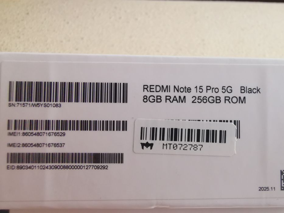 Xiaomi redmi note 15 pro 5g