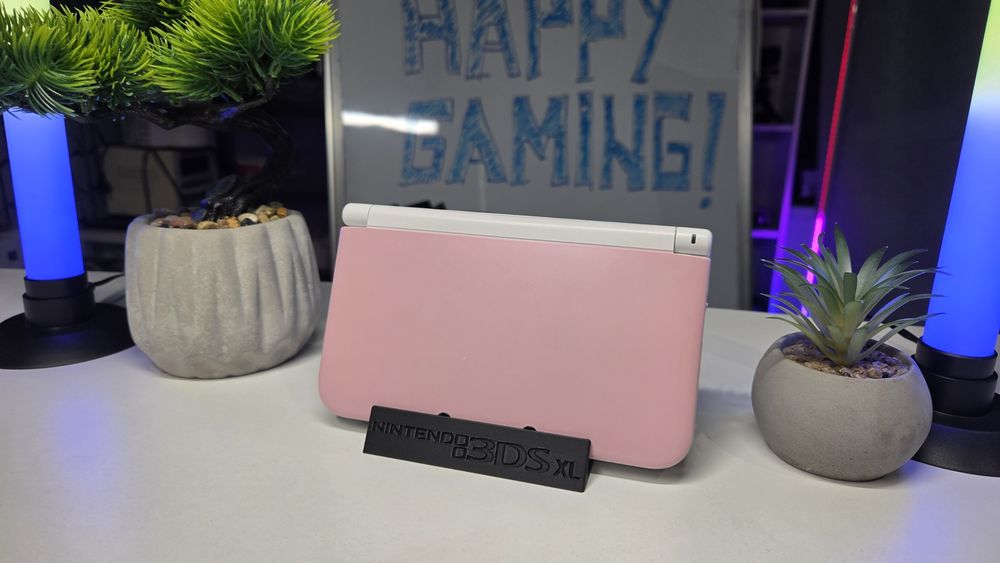 Suport expunere colecție - printat 3D pentru consola Nintendo 3DS XL  Negru