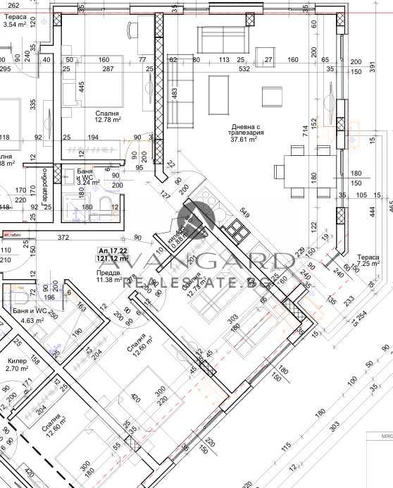Продава се Четиристаен апартамент в Пловдив, Тракия - 140 кв.м за 1046 €/кв.м - Снимка #1