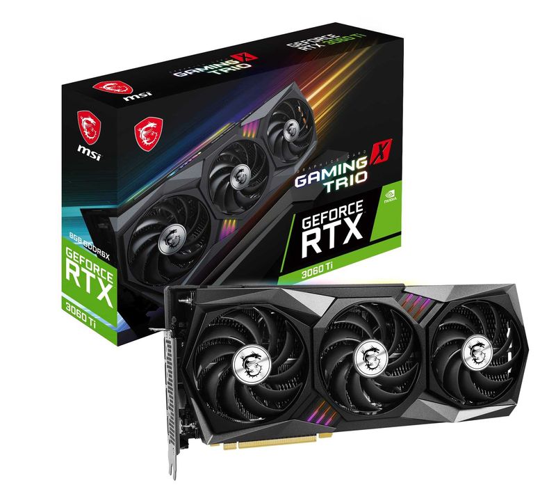 GeForce RTX 3060 Ti GAMING X TRIO 8 GB