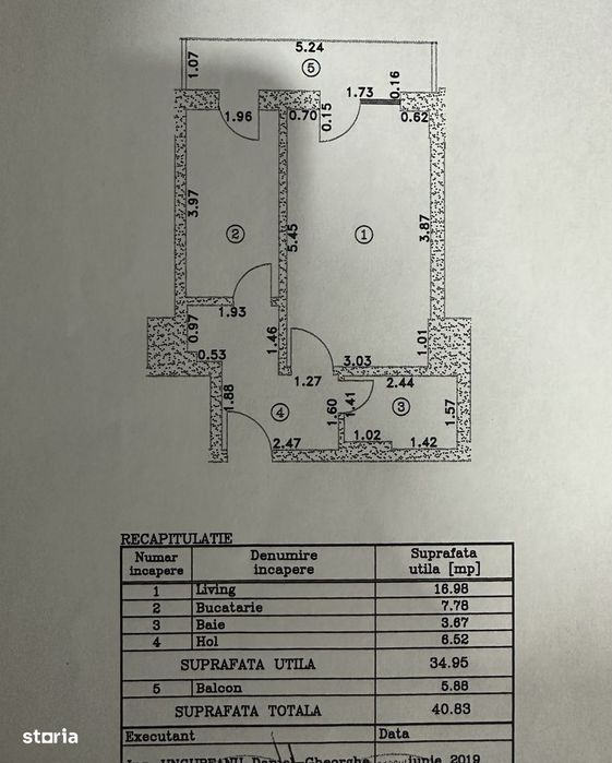 Garsoniera Novum Invest Politehnica Decomandata Propietar