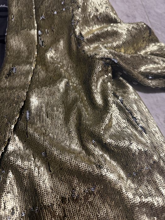 Sacou cu paiete aurii S/M - Otilia Brailoiu