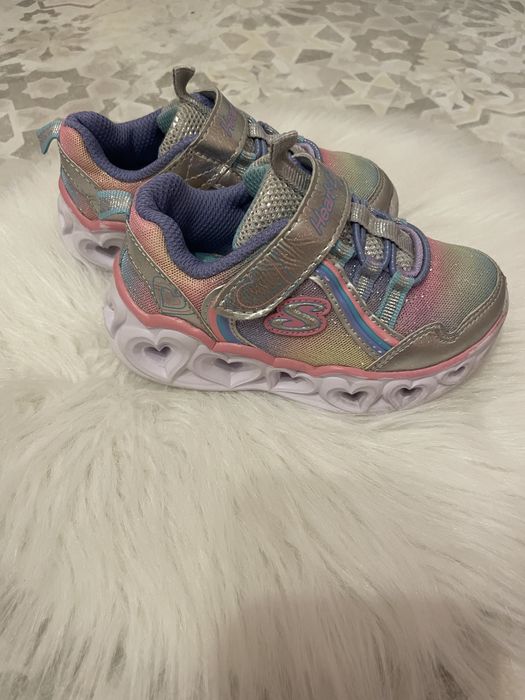 Adidasi fetite Skechers, 23