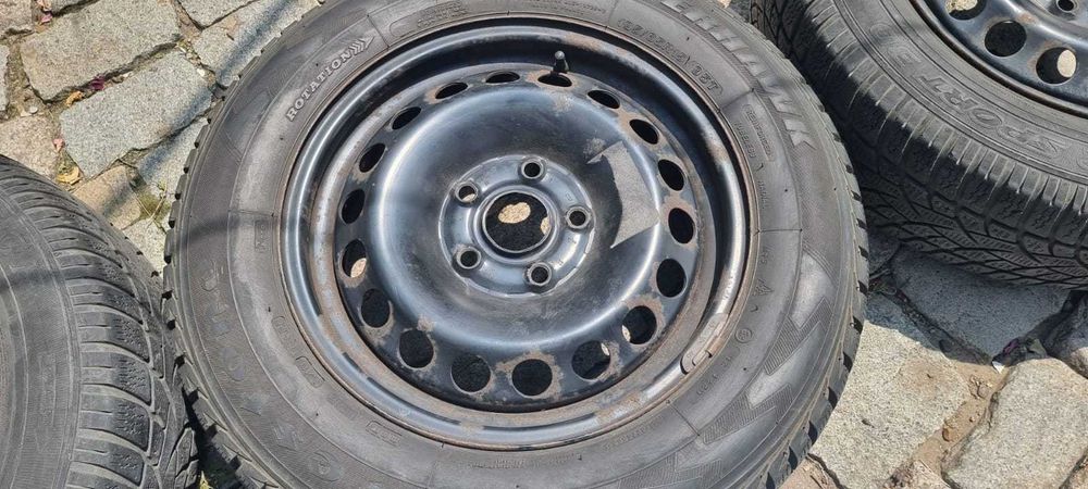 Set 4 roți iarnă SH – Skoda Octavia  Jante tabla (15")