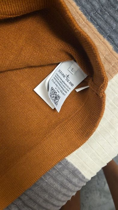 Свитер Stone island ориг