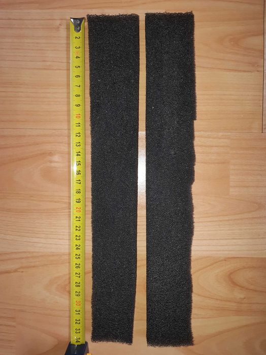 Placa burete filtru acvariu 34x5