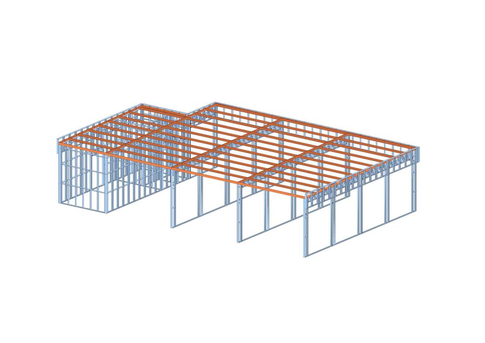 Конструкции за Автомивки,Автосеривизи - 199.49м²