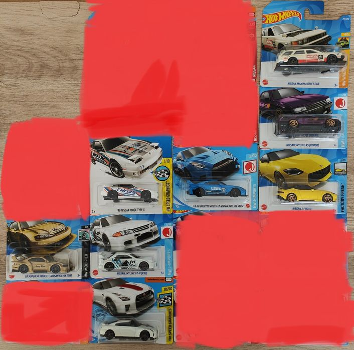 Hot Wheels колички 1/64 - 2015-2023г