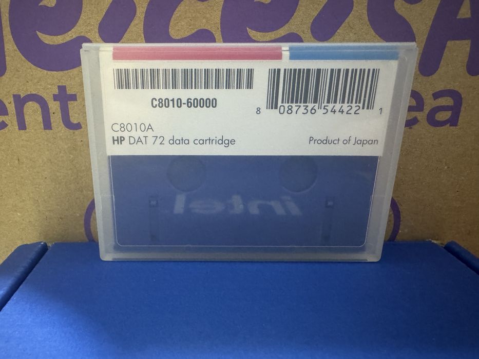 Casetă Backup HP DAT 72 Data Cartridge 72GB - C8010A - Nouă/Sigilată