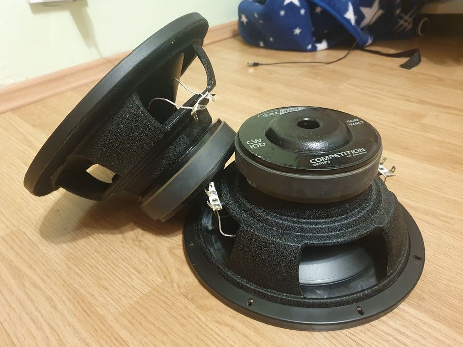 Set difuzoare subwoofer 10" 600 w Caliber  Sw S10D 2 x 4 ohmi