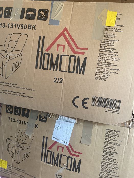 Масажно релакс кресло HOMCOM