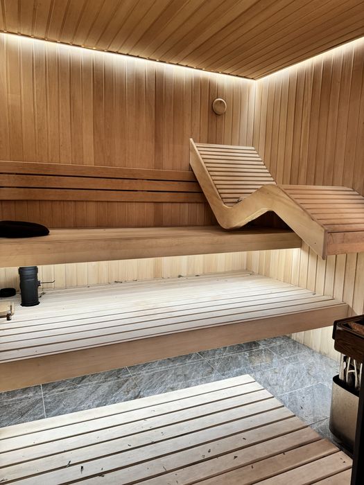 Строительство бани с бассеином