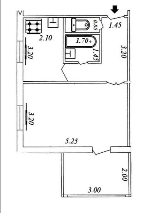 СРОЧНО Продажа 1в2_4_5 А.Югнакий Ттз Балкон2Х3 38м2 46.500уе Улучшенка