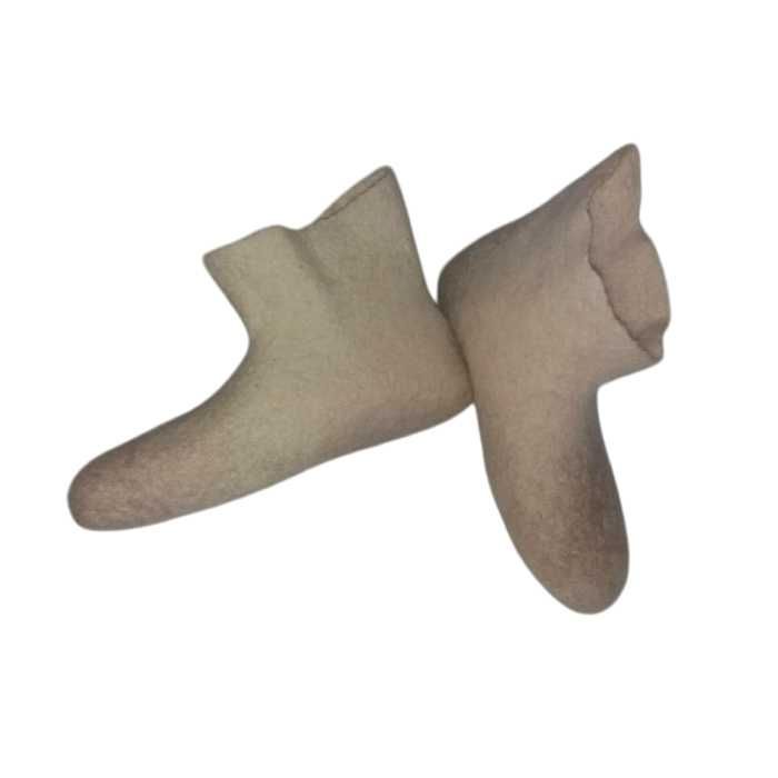 Войлочные носки ручной работы из 100% натуральной шерсти всех размеров