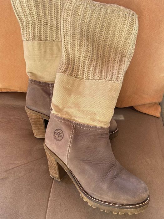 Дамски ботуши Tamaris n37, естествена кожа с подплата