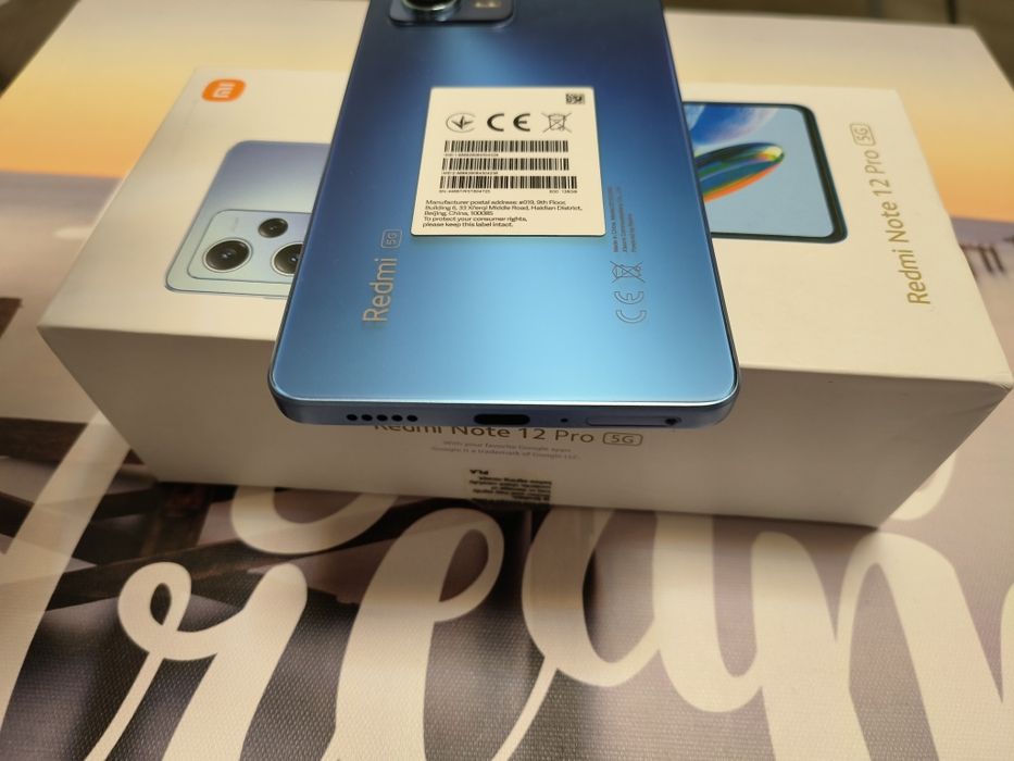 Xiaomi redmi note 12 pro 6/ 128GB blue impecabil