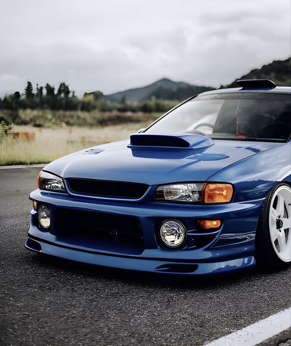 Решетка радиатора STI Subaru Impreza GC/GF Рестайлинг