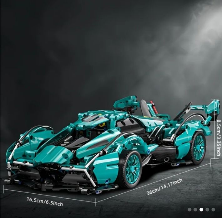 Конструктор лего Lamborghini V12, машина Ламборджини