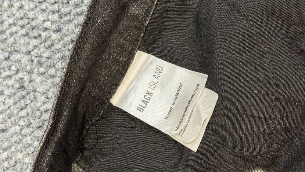 Black Island Capsule 2 черни дънки