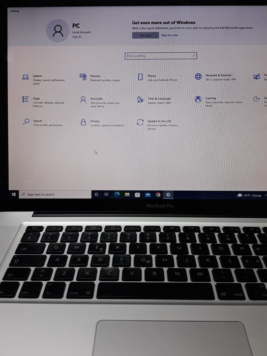 Laptop Mac Book Pro