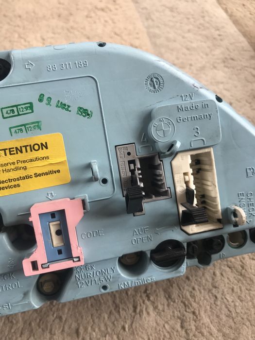 Щиток на 525 BMW e34